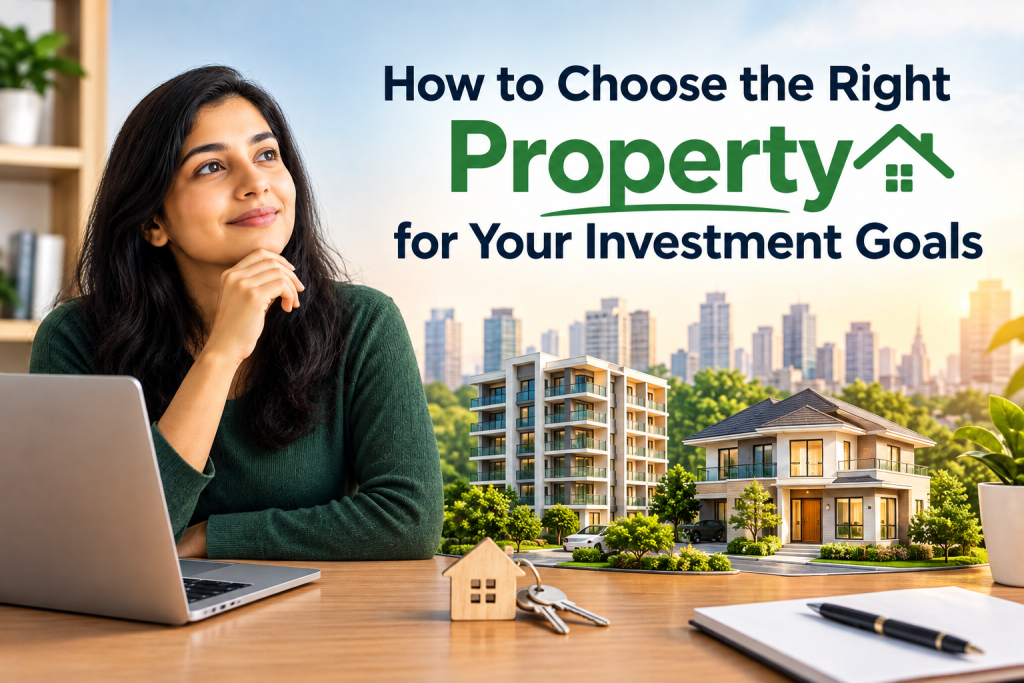 How to choose the right property for your investment goals